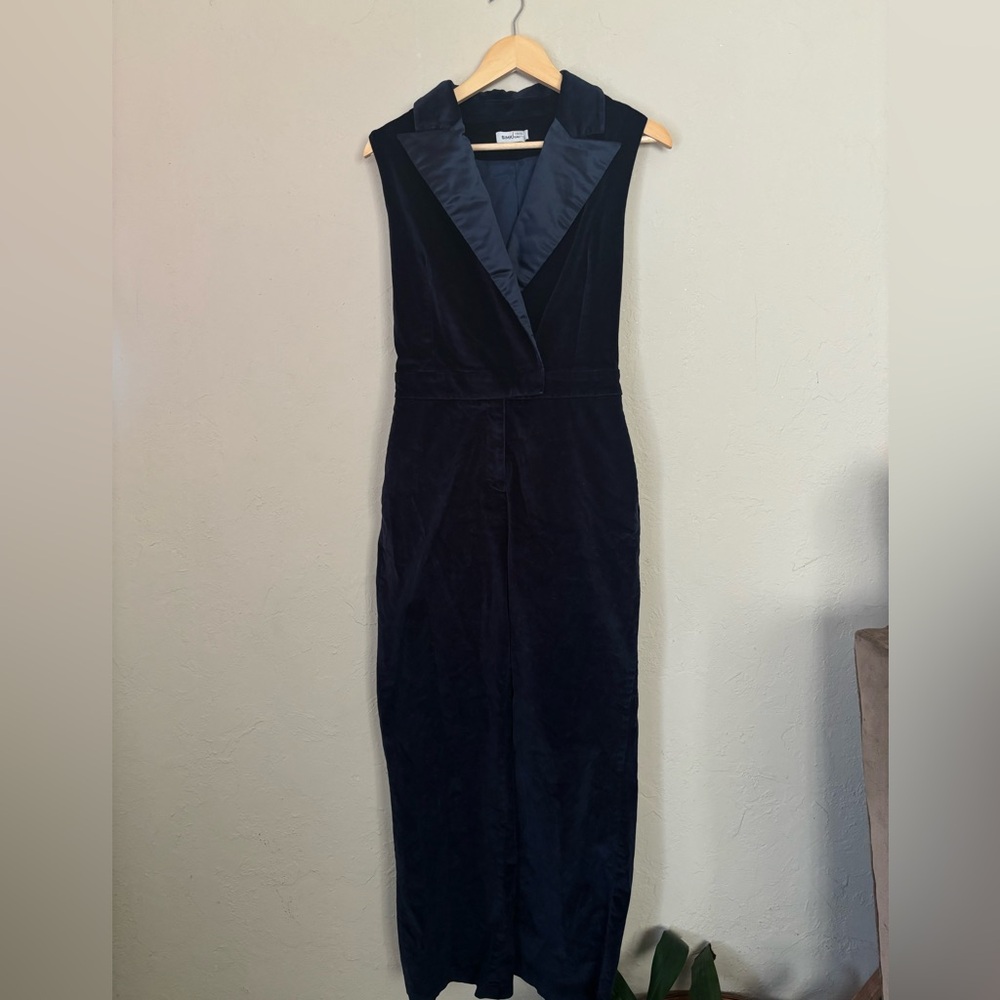 SIMKHAI Velvet Jumpsuit - Picture 2 of 6